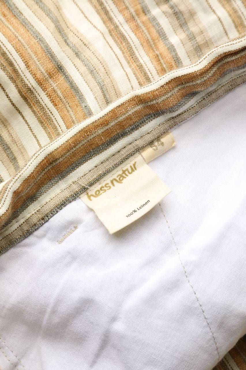 Carou hessnatur Leinenhose mit Streifen Heißer Verkauf