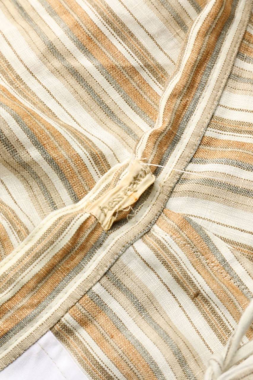 Carou hessnatur Leinenhose mit Streifen Heißer Verkauf