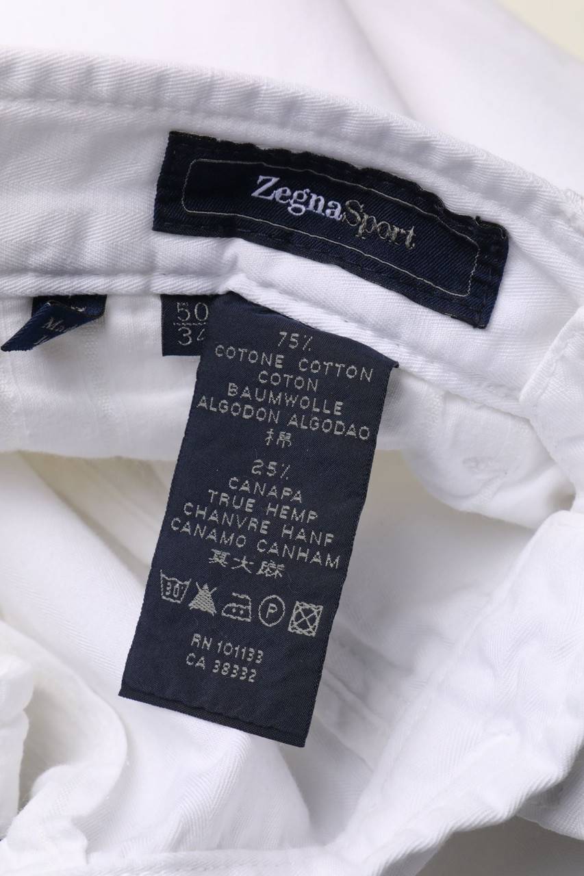 Carou Zegna Hose aus Baumwoll-Mix Sonderangebote
