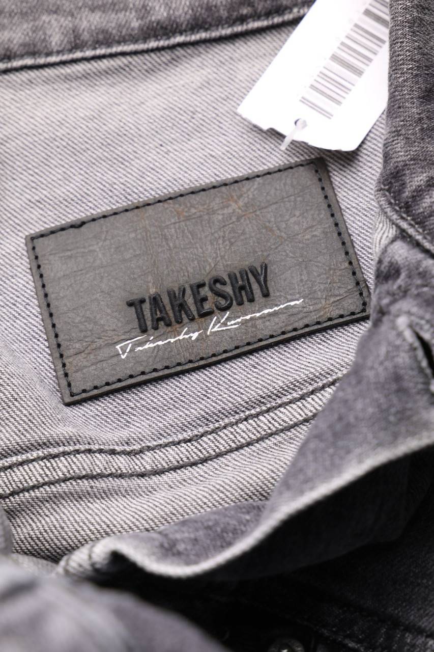 Carou Takeshy Kurosawa Used Look-Jeans-Jacke Super Rabatt