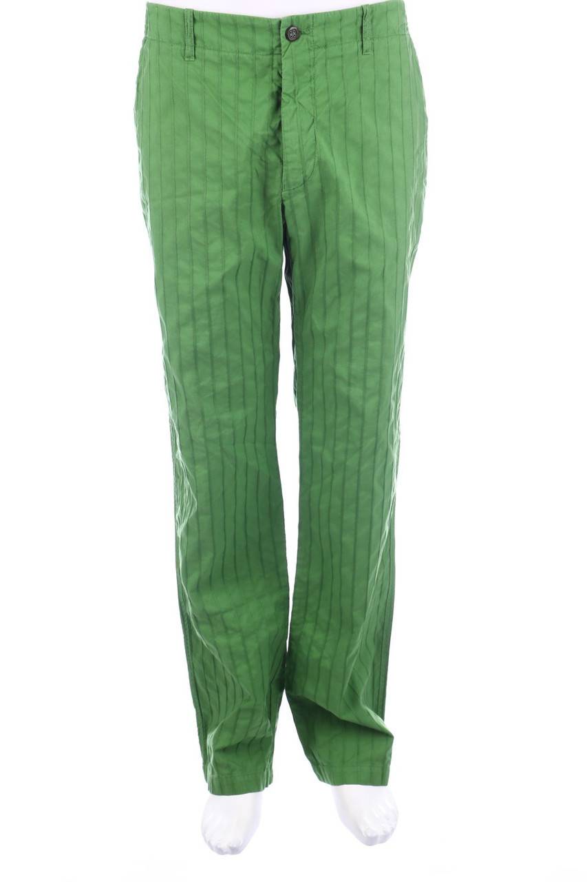 Carou ETRO MILANO Baumwoll-Hose mit Streifen