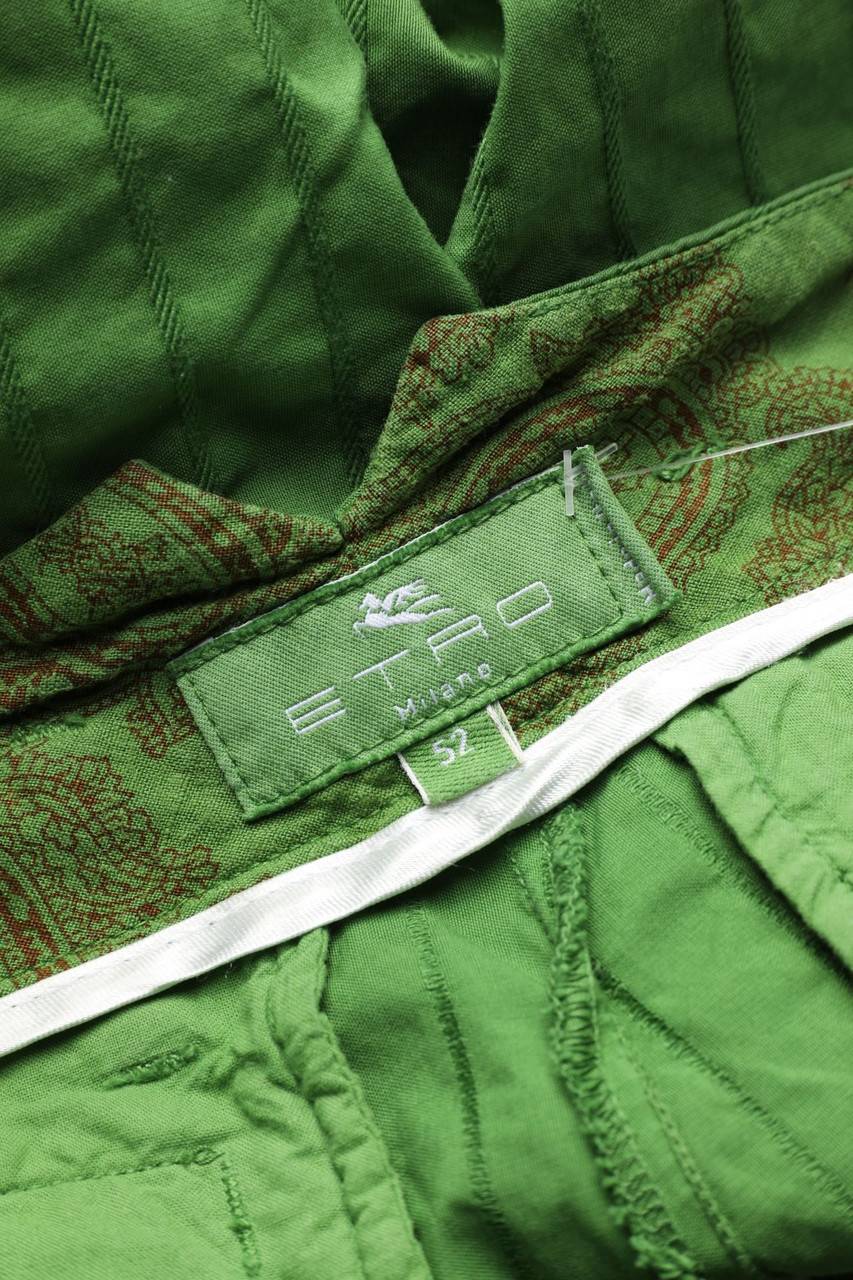 Carou ETRO MILANO Baumwoll-Hose mit Streifen Riesige Rabatte