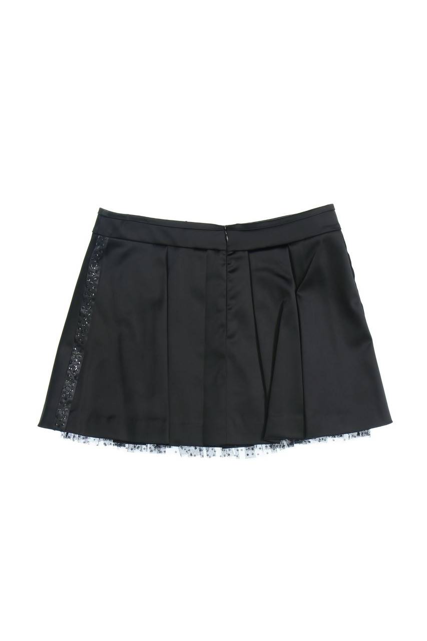 Carou RICHMOND JR Falten-Rock mit Pailletten Black Friday Preise