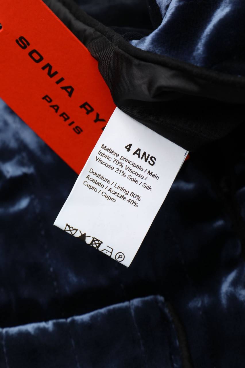 Carou SONIA RYKIEL Samt-Jacke mit Seide Saisonschlussverkauf