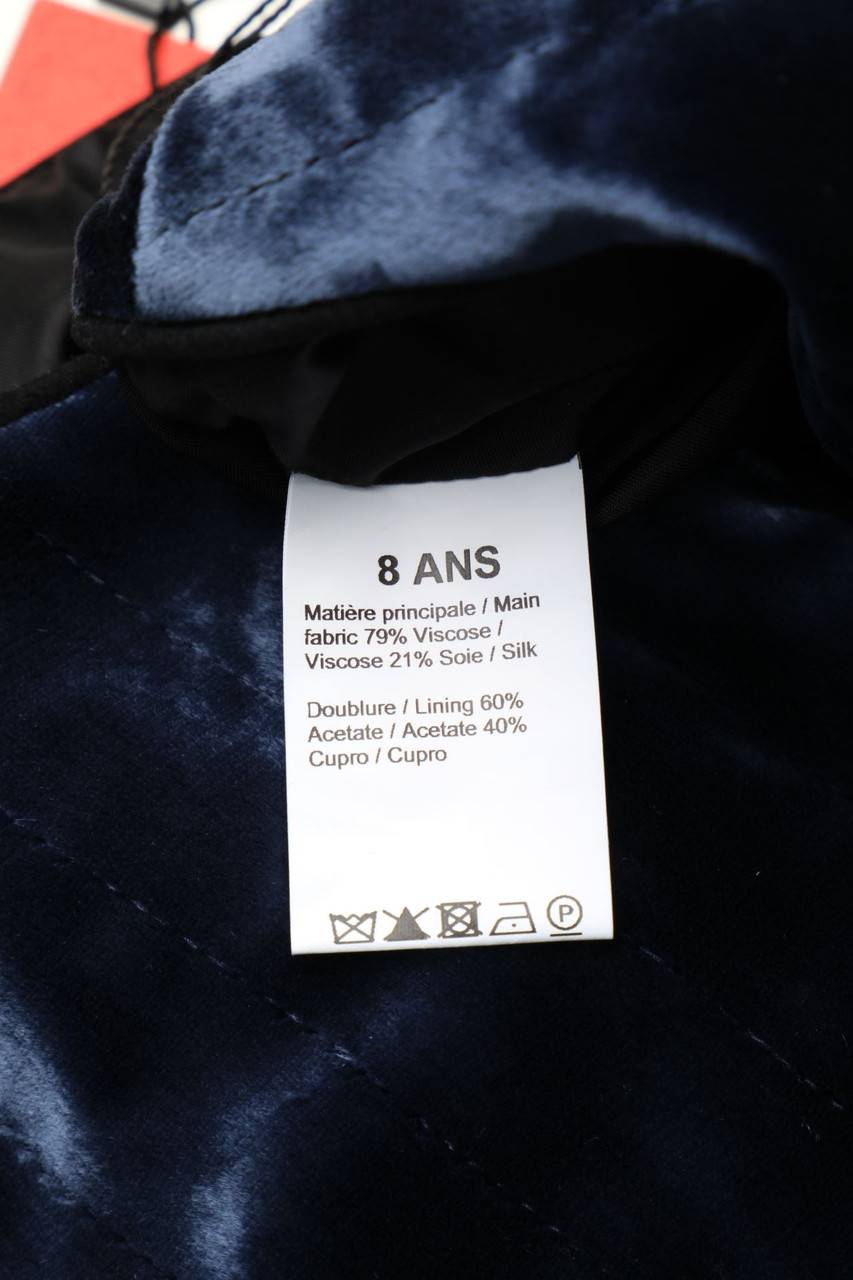 Carou SONIA RYKIEL Samt-Jacke mit Seide Black Friday