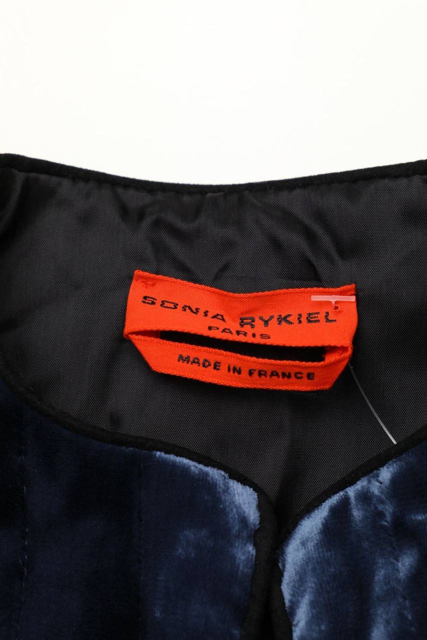 Carou SONIA RYKIEL Samt-Jacke mit Seide Osterangebot