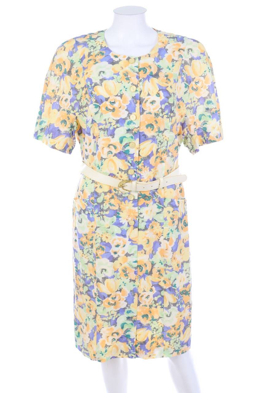 Carou MARKWALD Midikleid mit Blumen-Print Heißer Verkauf
