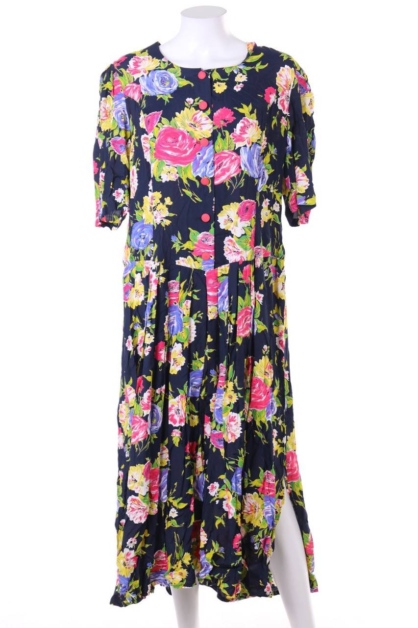 Carou VINTAGE Maxi-Kleid mit Rückenausschnitt Zeitlich begrenztes Angebot