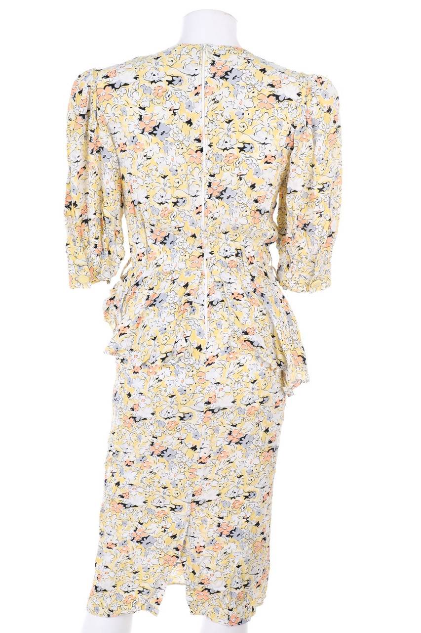 Carou VINTAGE Vintage-Midikleid mit Blumen-Print Bestseller