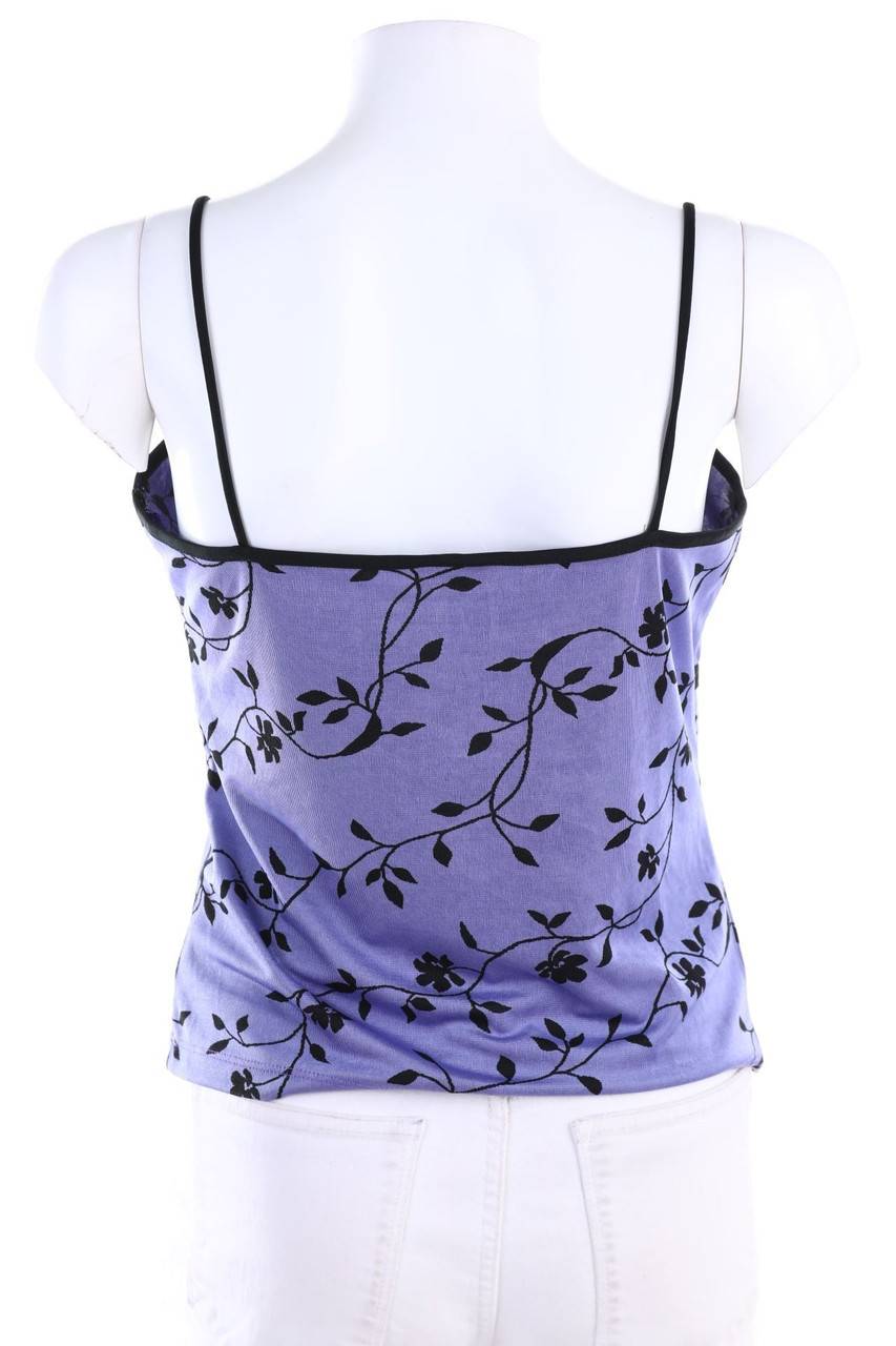 Carou VINTAGE Y2K-Top mit Blumen-Print Super Sparpreis
