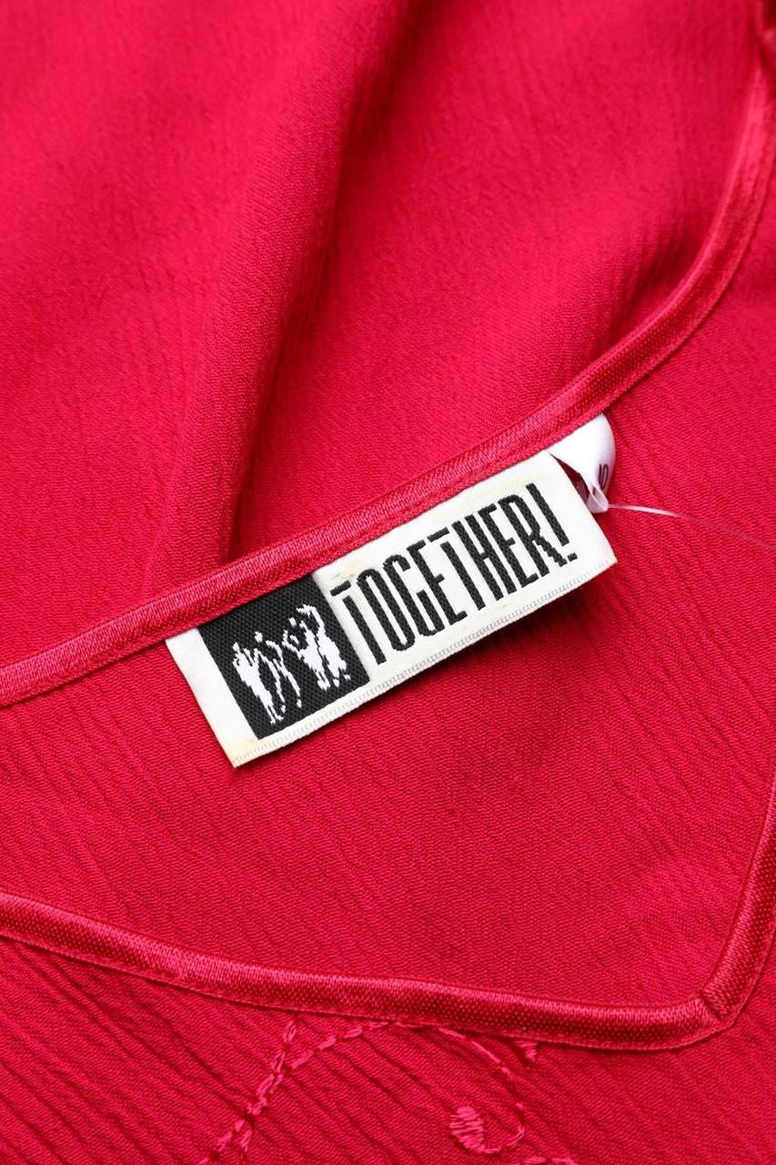 Carou TOGETHER! Kurzarm-Bluse mit Stickereien Wochenangebot
