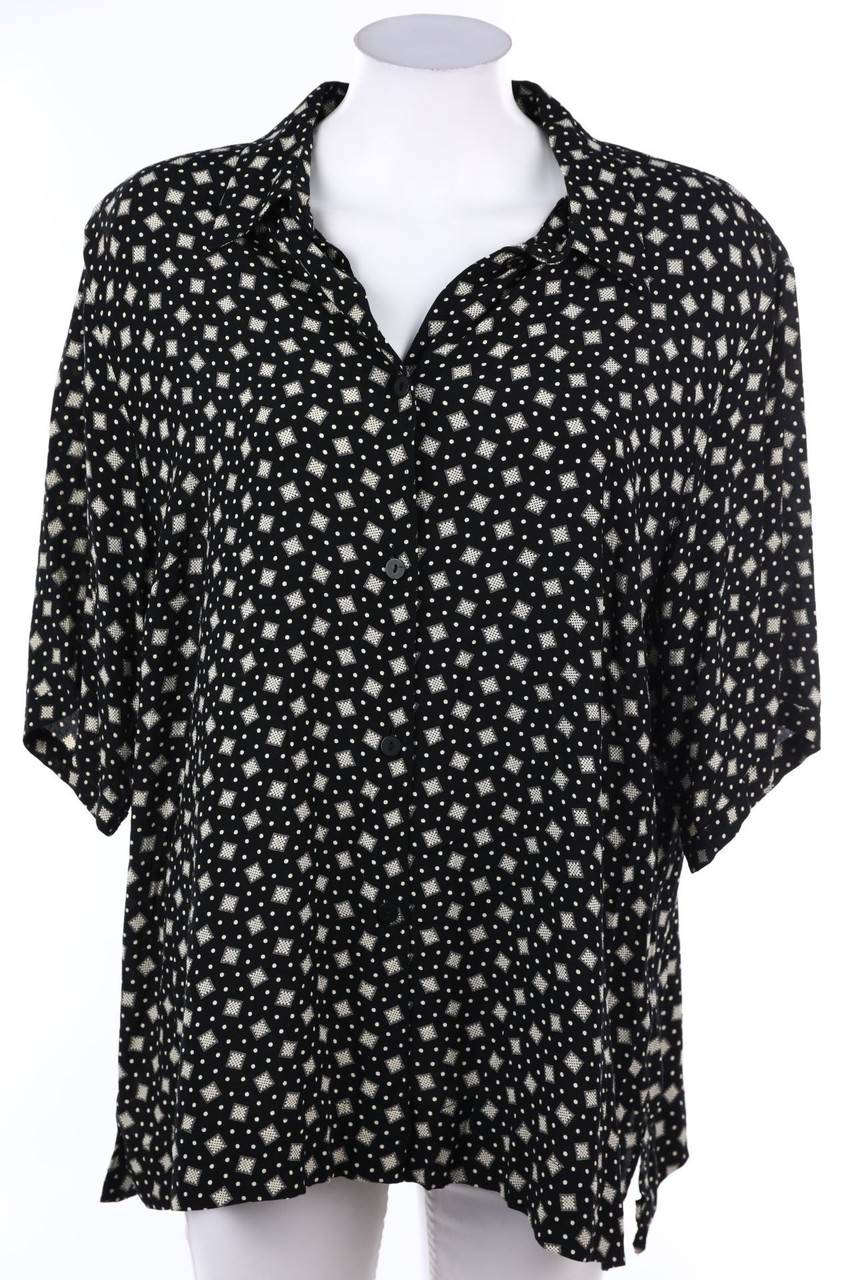 Carou tru Vintage-Bluse mit 3/4-Ärmel Begrenzte Freigabe
