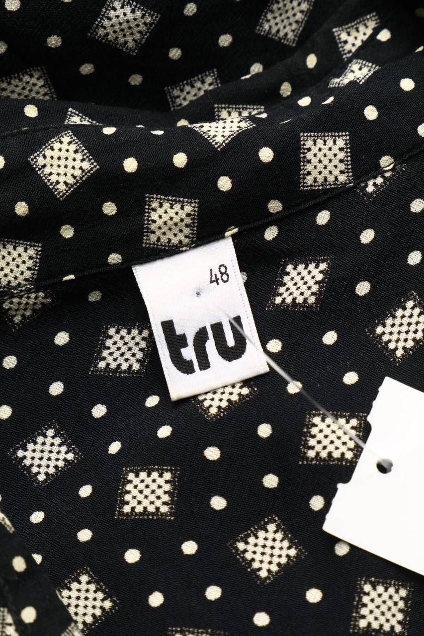 Carou tru Vintage-Bluse mit 3/4-Ärmel Begrenzte Freigabe