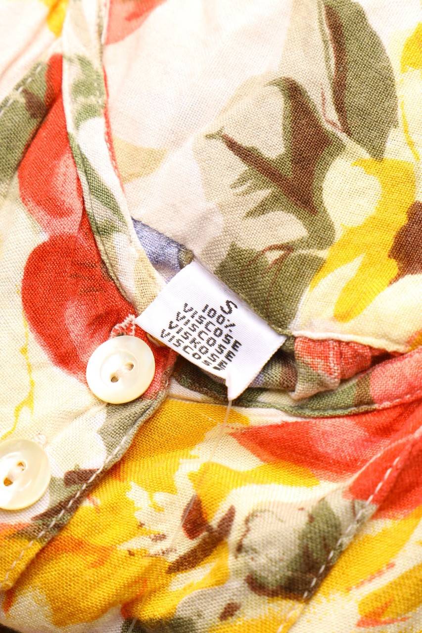 Carou VINTAGE Blusenkleid mit Blumen-Print Neueste Stile