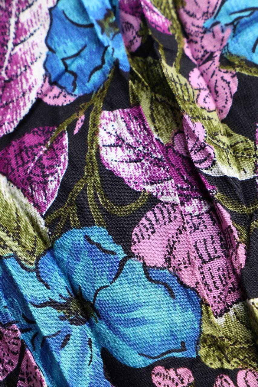 Carou VINTAGE Rock mit Blumen-Print Outlet