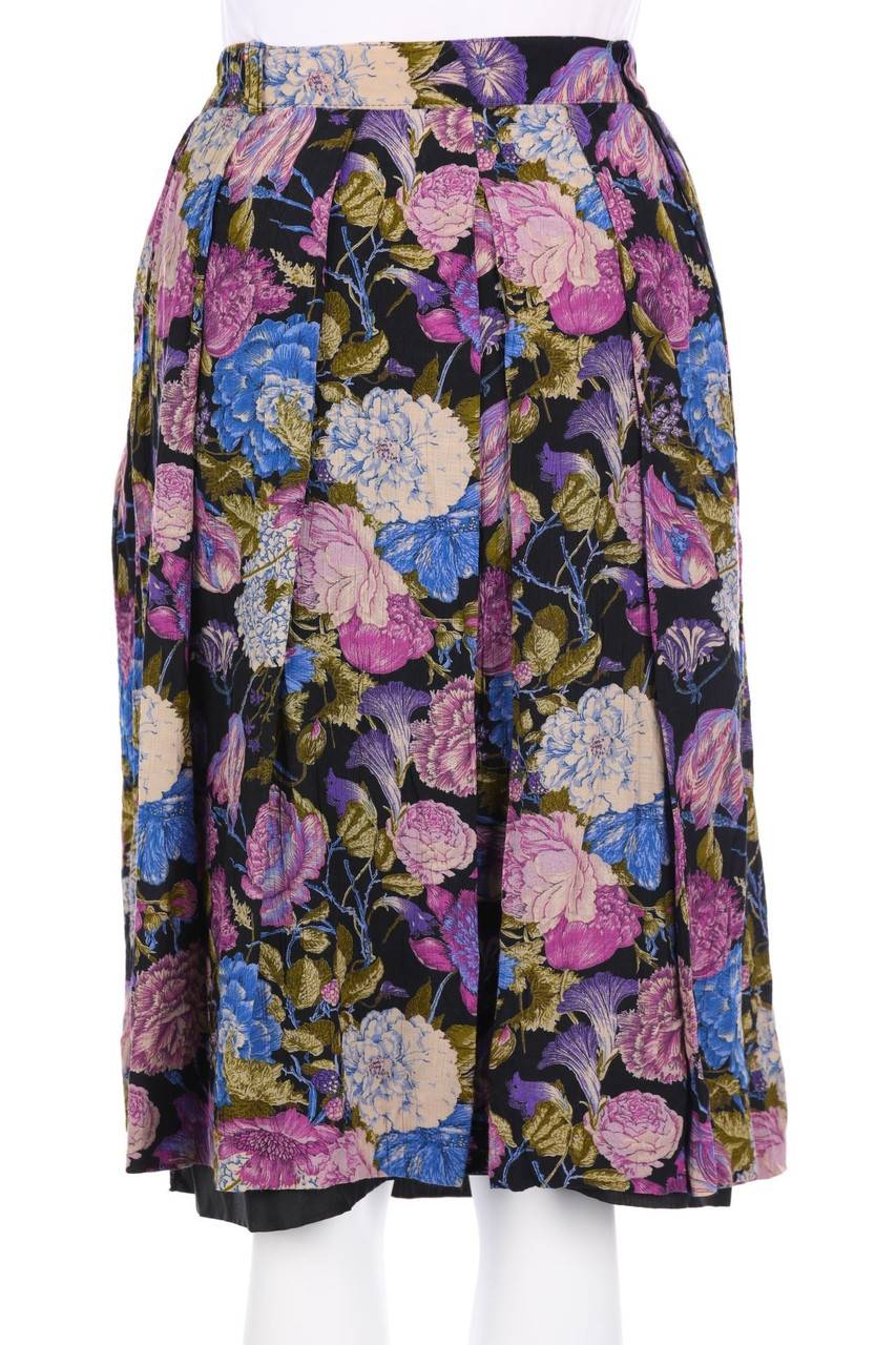 Carou VINTAGE Rock mit Blumen-Print Auslauf