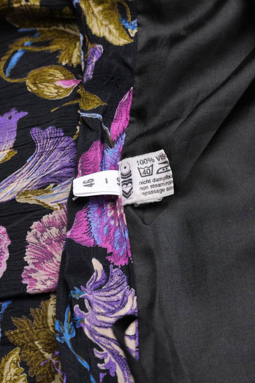 Carou VINTAGE Rock mit Blumen-Print Auslauf