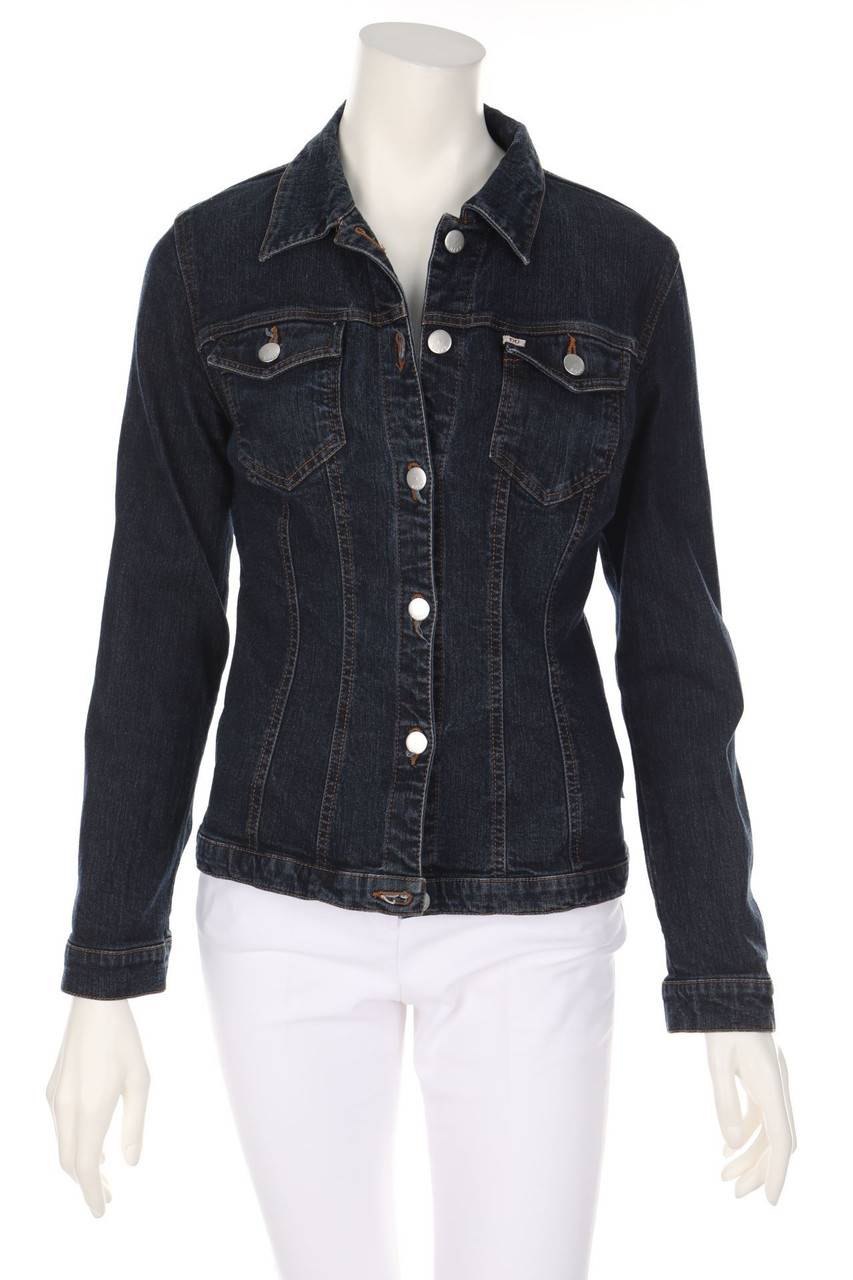 Carou MISS SIXTY Jeans-Jacke mit aufgesetzten Taschen Günstiger Verkauf
