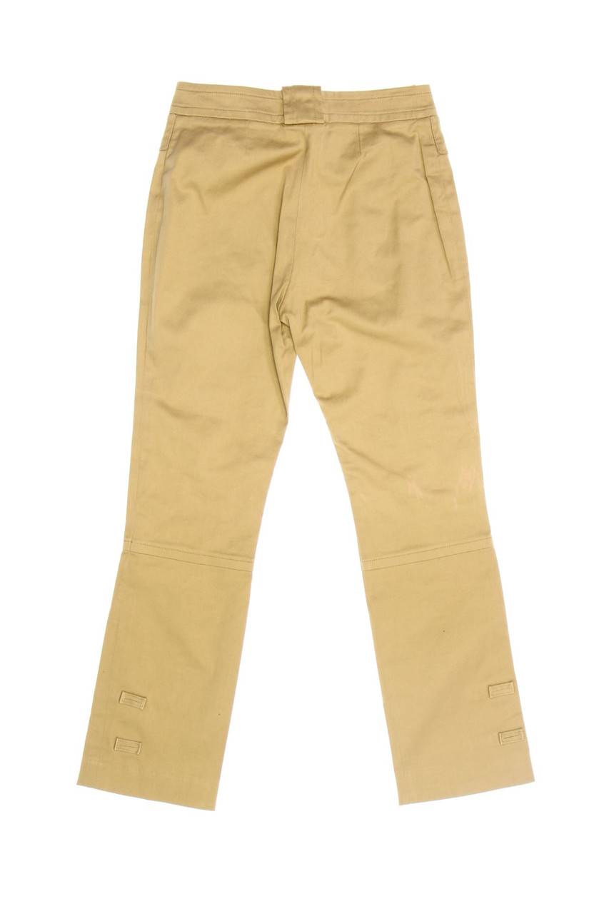 Carou YVES SAINT LAURENT rive gauche Vintage-Hose mit Applikationen Rabatt