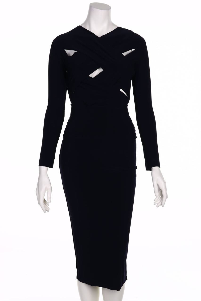 Carou KAMALIKULTURE BY NORMA KAMALI Abendkleid in Wickel-Optik