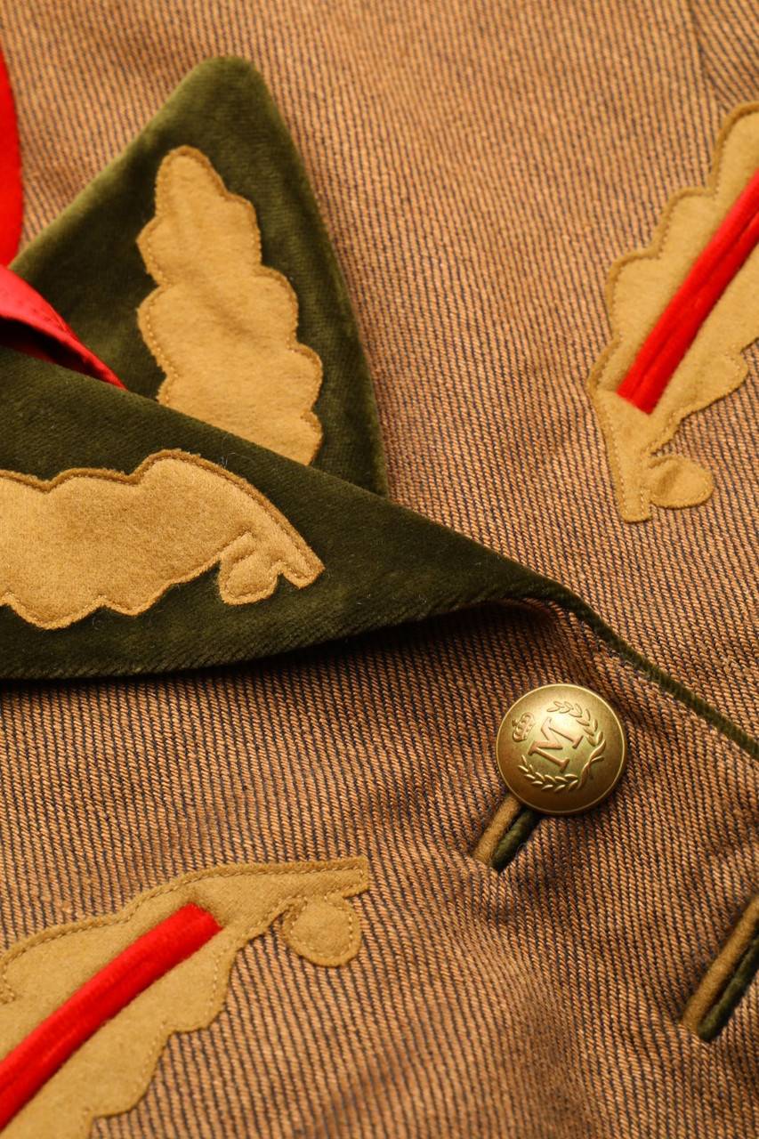 Carou STAJAN KUNST & MODE Trachten-Jacke aus Leinen Heißer Verkauf