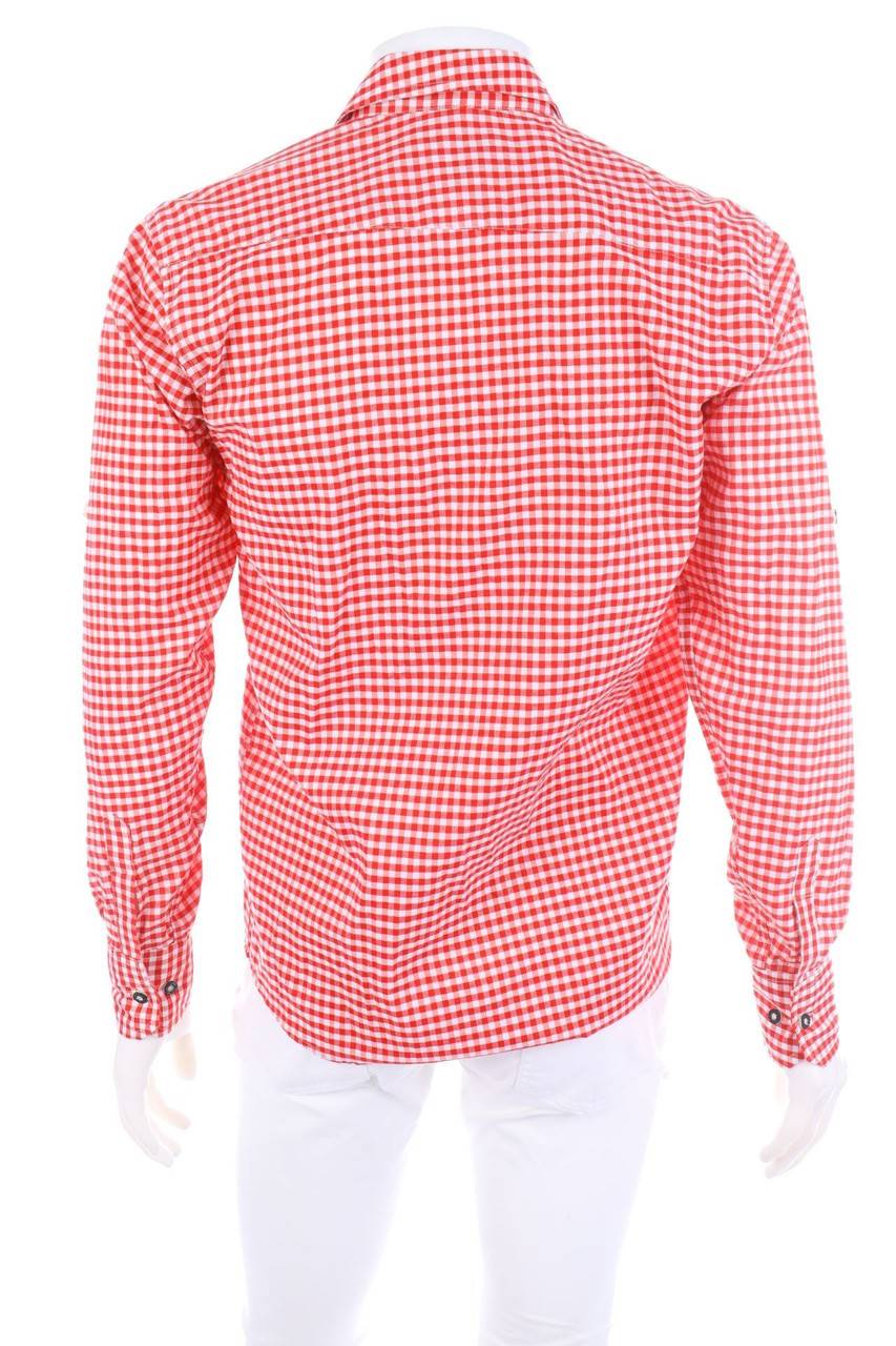 Carou GAUDÌ Trachten-Hemd mit Karo-Muster Online Outlet