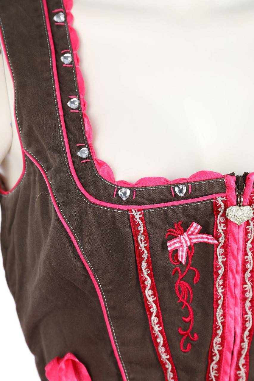 Carou Spieth & Wensky Dirndl mit Schmuckstein-Applikation zum Knoten Exklusive Angebote