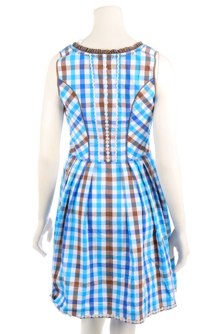 Carou Spieth & Wensky Dirndl mit Karo-Muster Große Rabatte