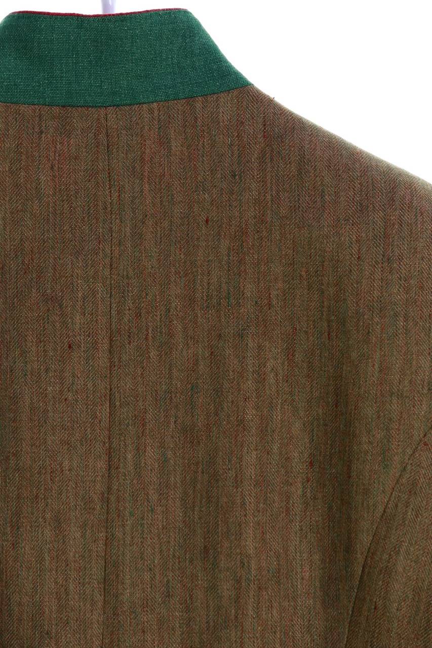 Carou BAUER POUR FEMME Trachten-Jacke aus Leinen im Trachten-Stil Kauf eins, bekomm eins gratis