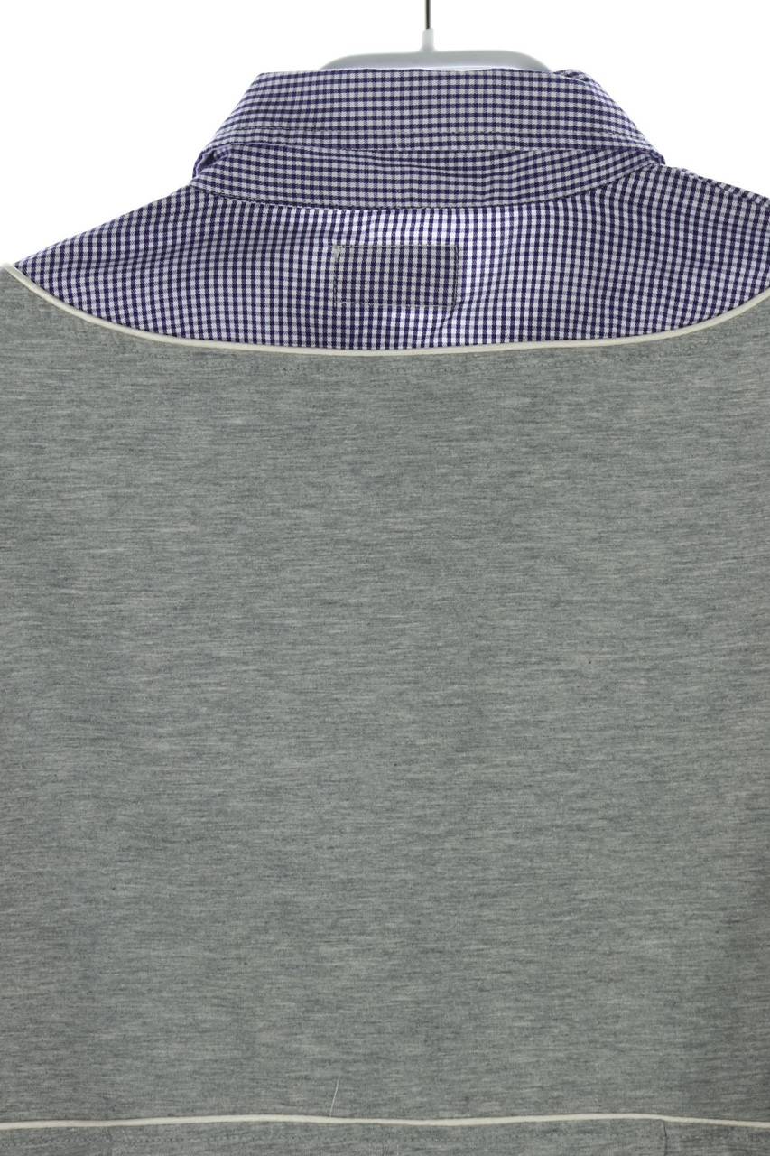 Carou LUIS TRENKER Hemd-Bluse aus Jersey mit Logo-Stickerei Tägliche Deals