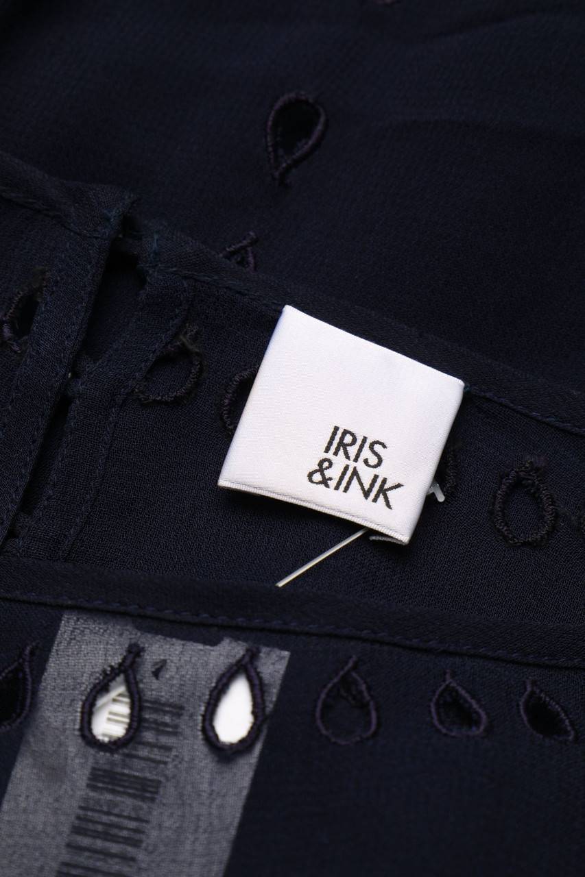 Carou IRIS & INK Chiffon-Shift-Kleid aus Lochspitze Tiefpreis