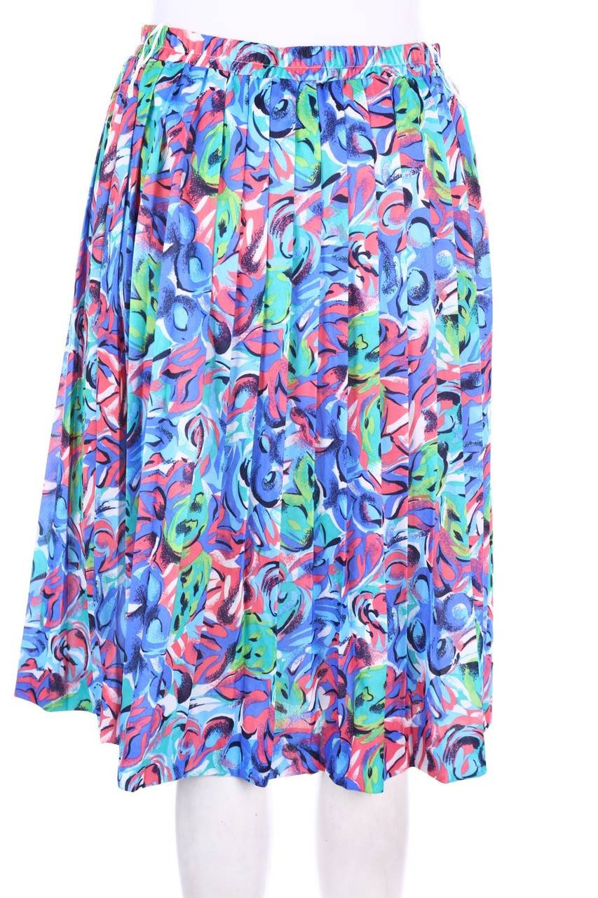 Carou VINTAGE Plissé-Rock mit Print Neueste Stile