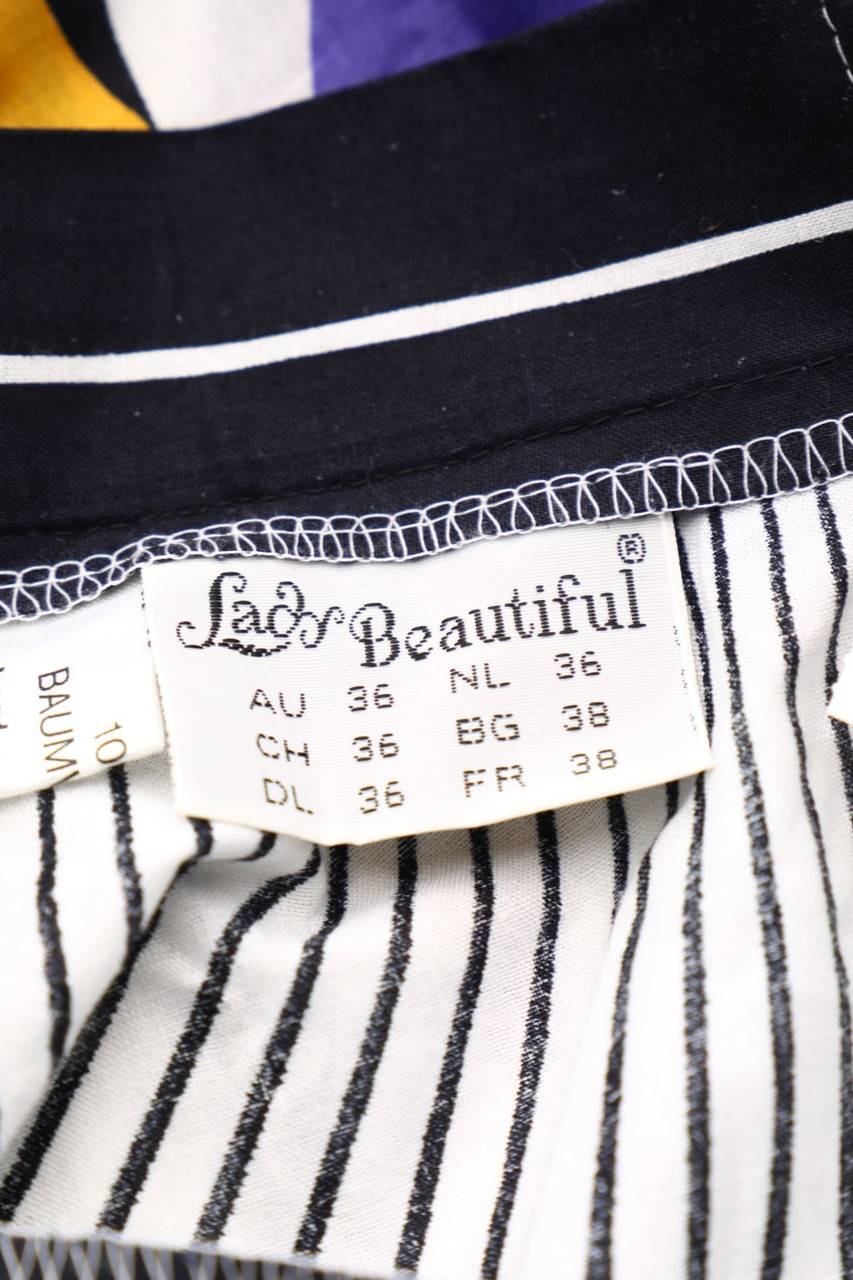 Carou Lady Beautiful Midirock mit Muster Black Friday Preise