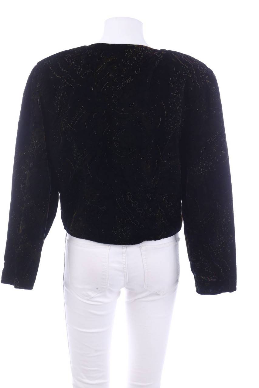 Carou VINTAGE Samt-Blazer mit Muster Verkauf
