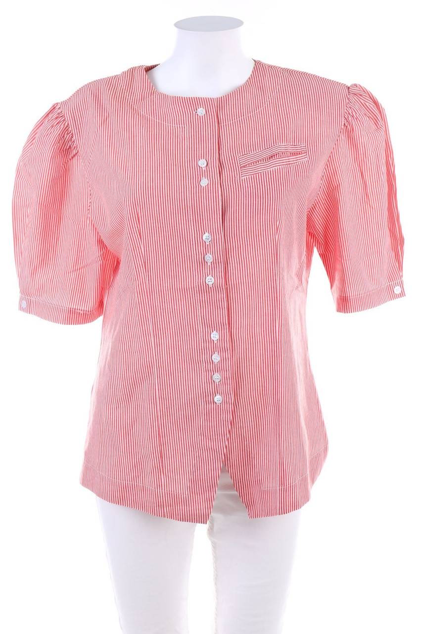 Carou CATHERINE Kurzarm-Bluse mit Streifen