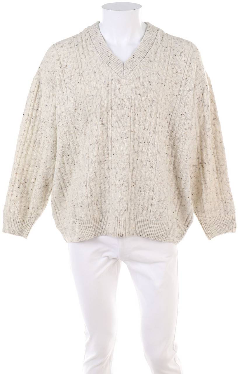 Carou CANDA by C&A Vintage-V-Neck-Pullover aus Woll-Mix Versandkostenfrei