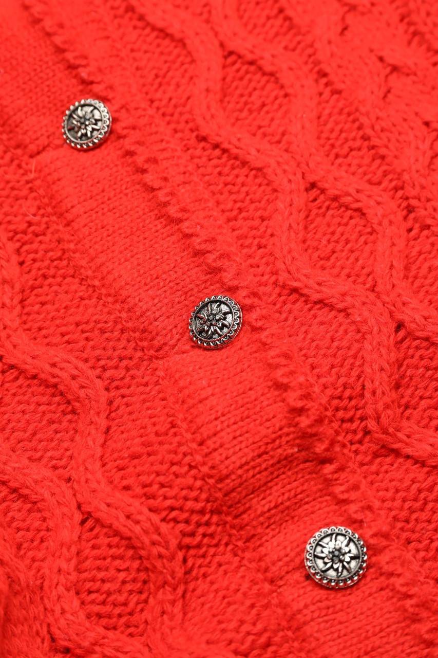 Carou VINTAGE Cardigan mit Zopf-Muster Begrenztes Angebot