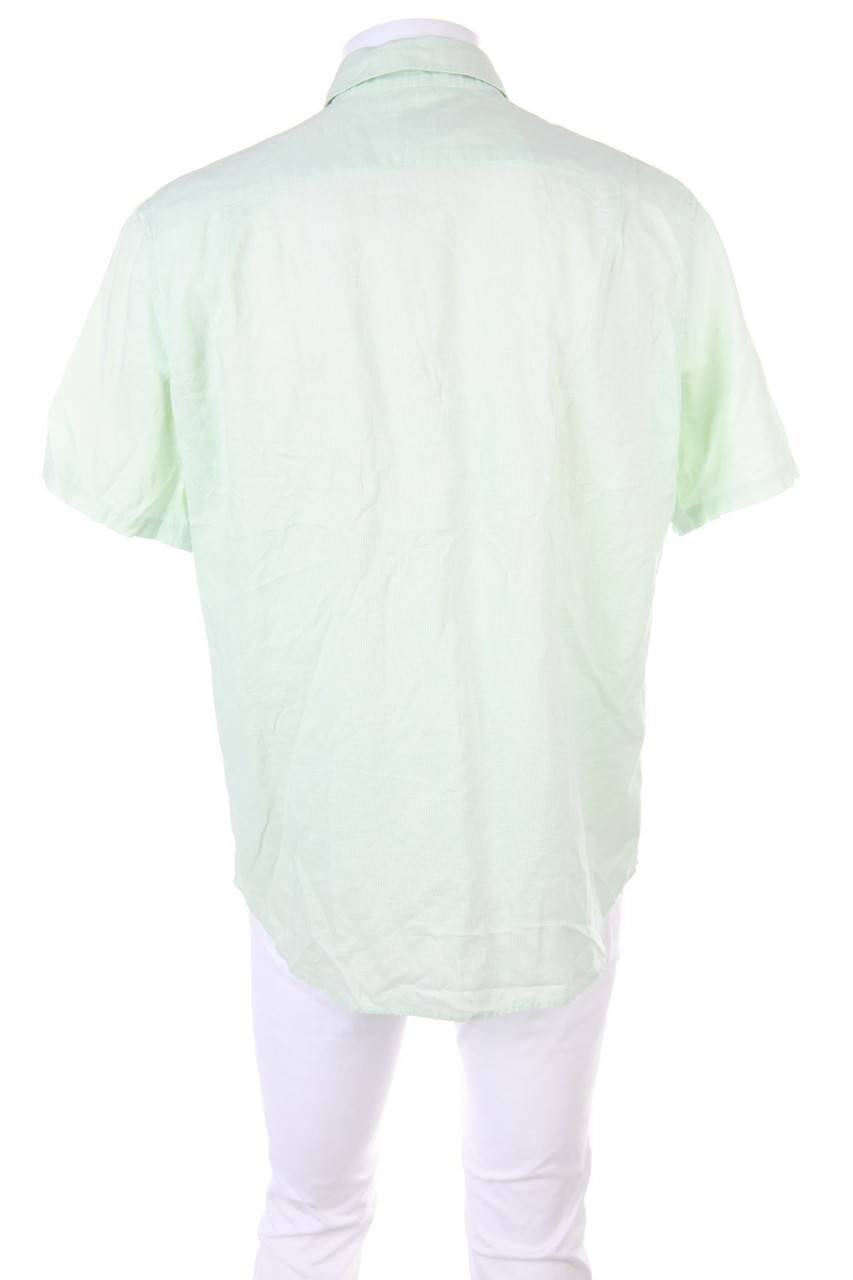 Carou LACOSTE Kurzarm-Hemd mit Leinen Cyber Monday