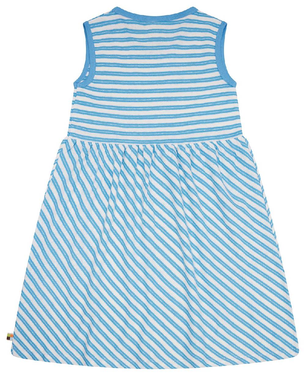 ﻿Loud Proud Kleid Streifen mit Leinen 50% Rabatt mit kostenlosem Versand
