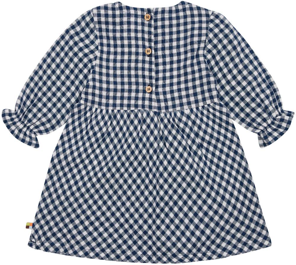 Loud Proud Musselin Kleid mit Karo Angebote