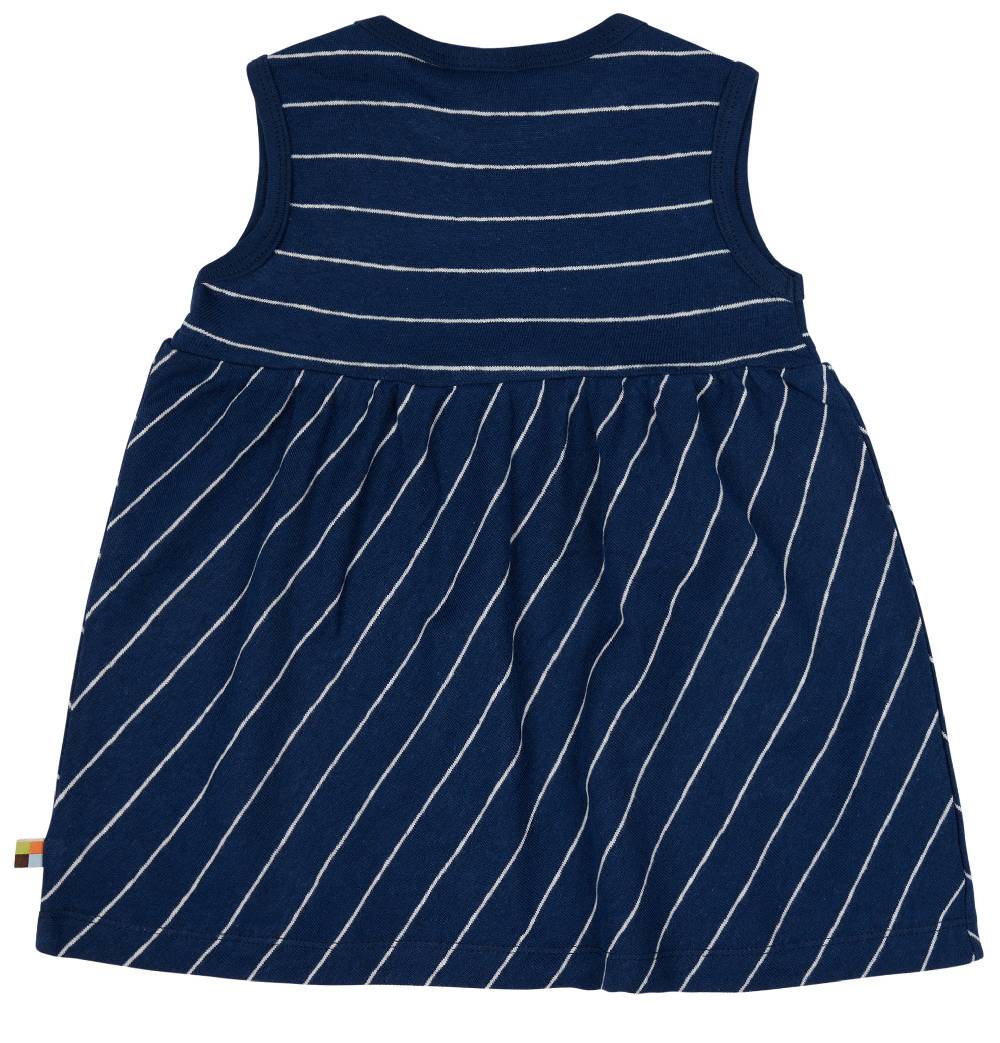 Loud Proud Kleid Streifen mit Leinen Räumungsverkauf