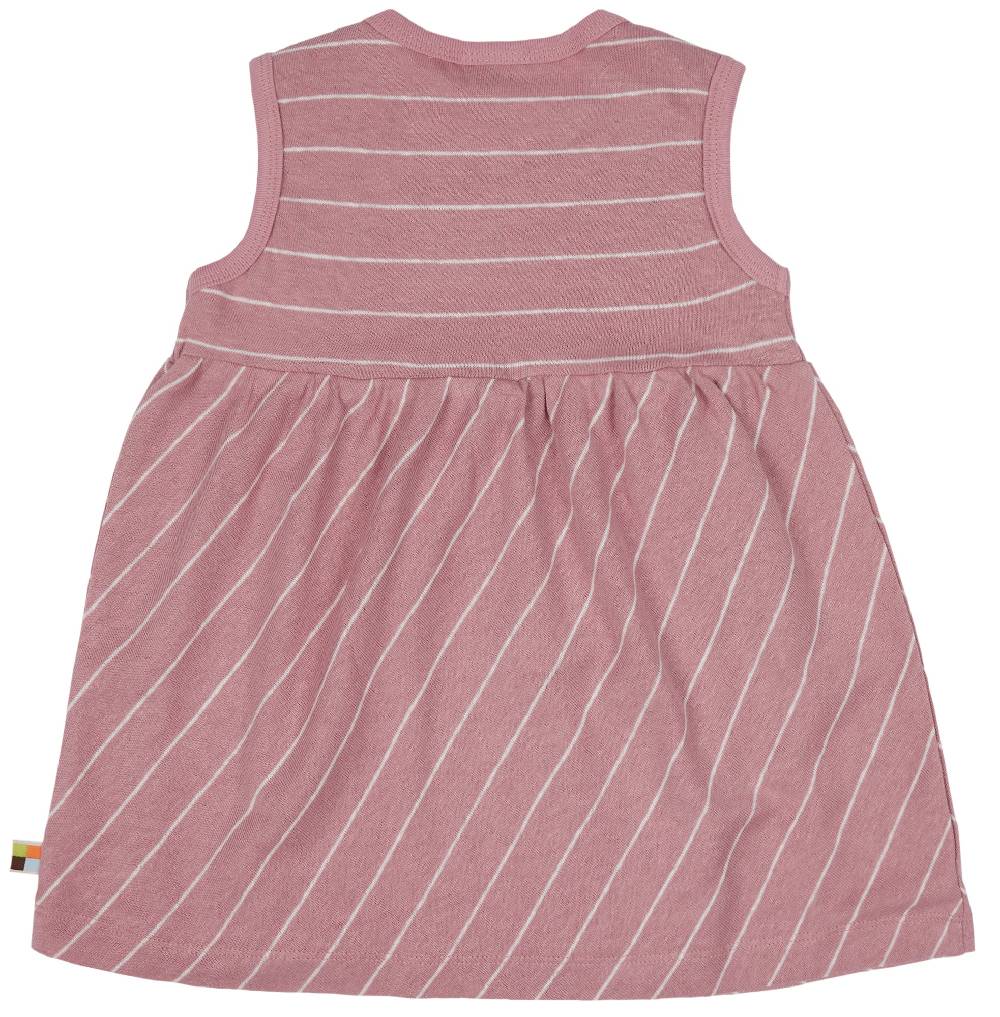 Loud Proud Kleid Streifen mit Leinen Riesige Ersparnisse