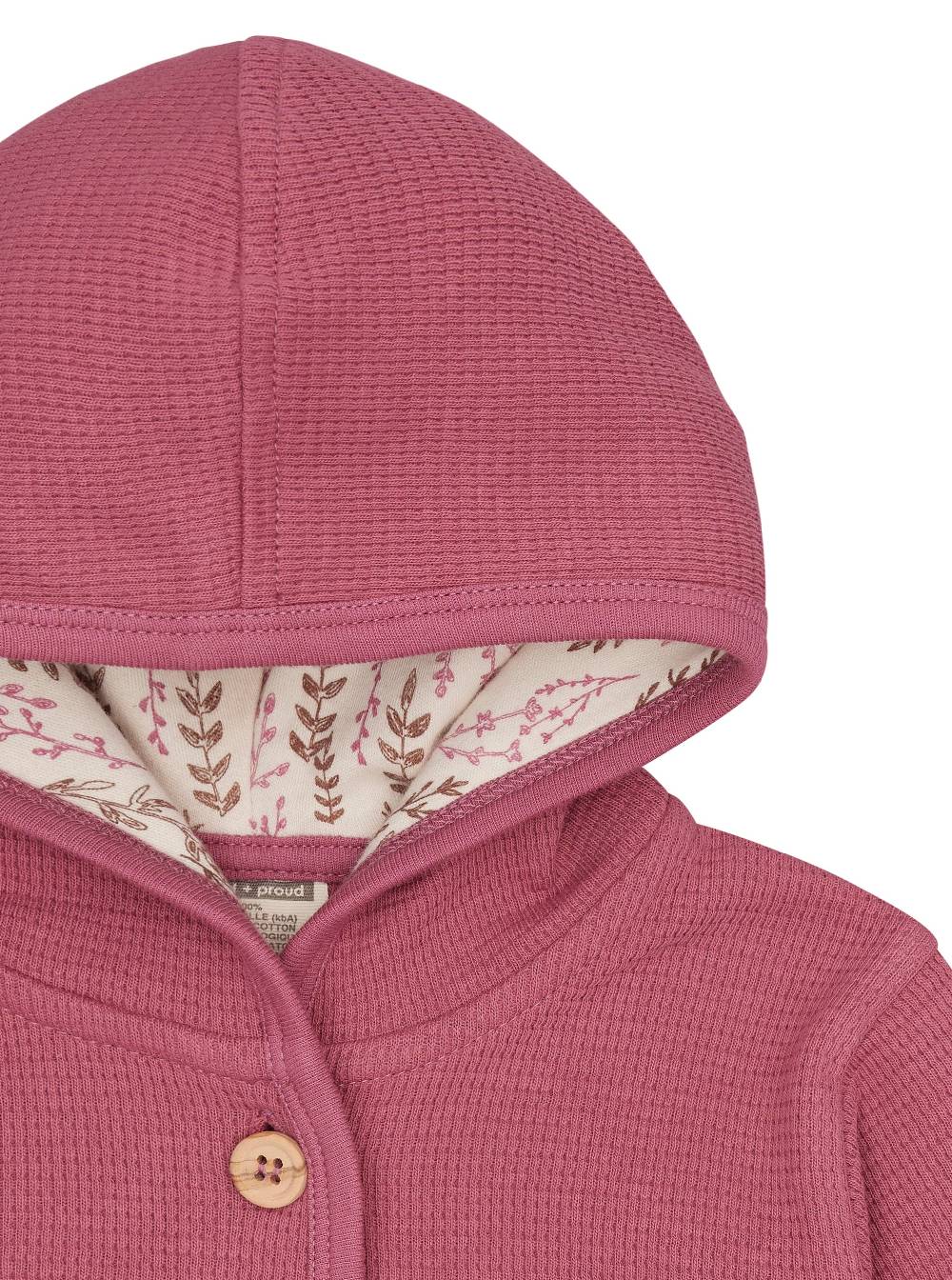 Loud Proud Jacke in Waffeloptik Kostenloser Versand