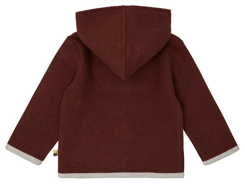 Loud Proud Wollfleece-Jacke mit Kapuze Limitierter Zeitrabatt