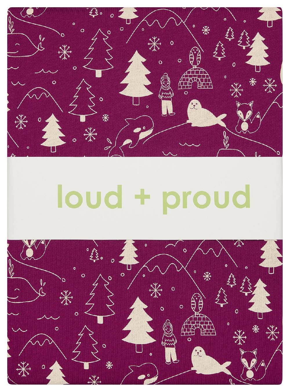 Loud Proud Jersey Bettwäsche-Set für Kinder Saisonschlussverkauf