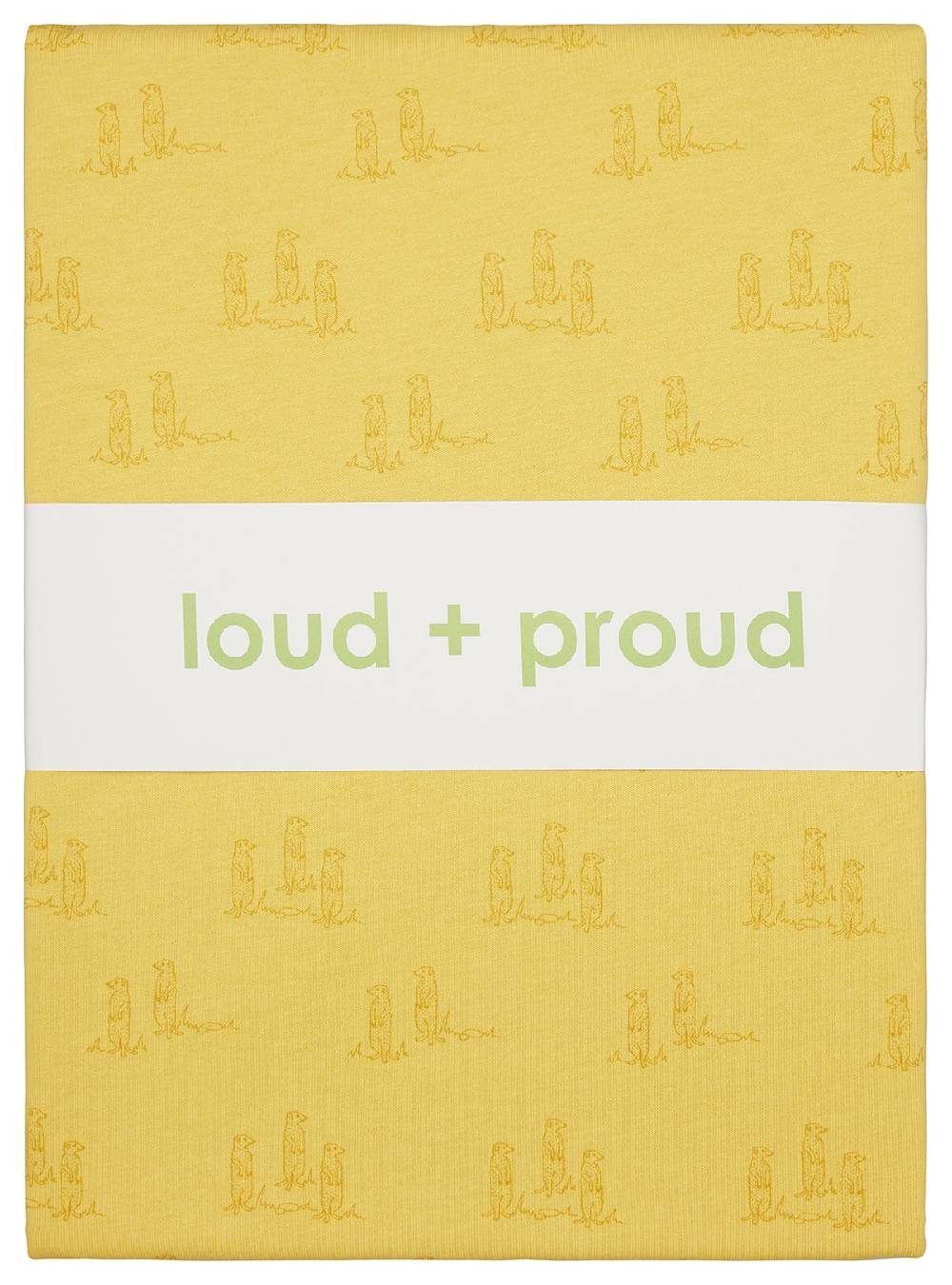 Loud Proud Jersey Bettwäsche-Set für Kinder Vatertagsangebot