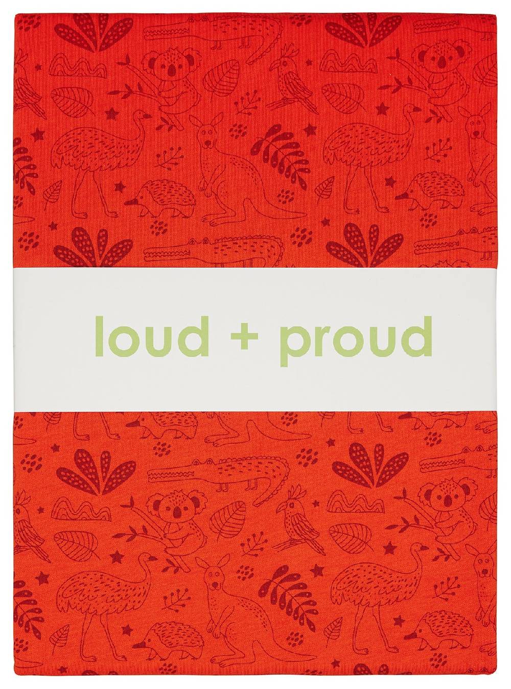 Loud Proud Jersey Bettwäsche-Set für Kinder Valentinstagsangebot