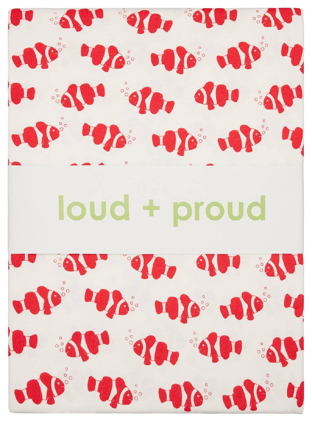 Loud Proud Jersey Bettwäsche-Set für Kinder Lagerräumung