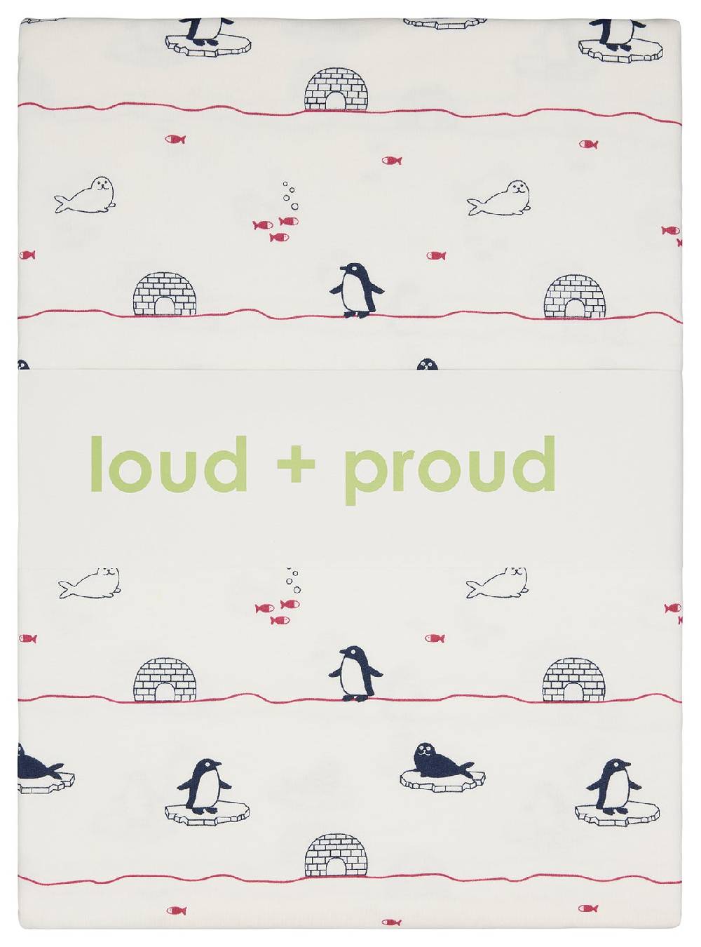 Loud Proud Jersey Bettwäsche-Set für Kinder Top Angebot