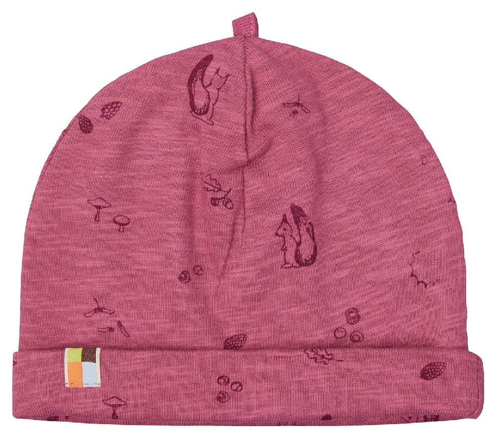 Loud Proud Beanie aus Slub Jersey mit Druck Clearance-Verkauf